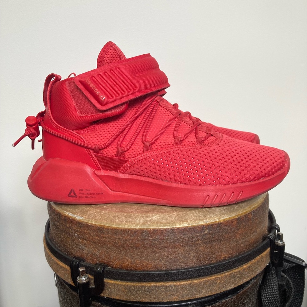 Reebok Red Sneakers Freestyle Motion